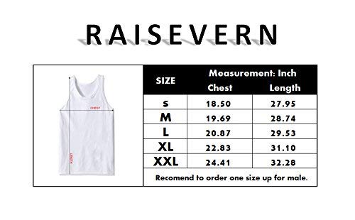 RAISEVERN 3D Bunte Farbe Drucken Lustige Muster Realistische Underwaist Gym Tank Tops für Herren X-Large