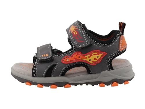 Lurchi 95L0063005, Sandalia, dkgrey, 26 EU Ancho