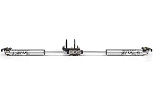 BDS Fox Shocks 2.0 Dual Steering Stabilizer Kit for 2005-2022 Ford F-250 and F-350 Super Duty 4WD with 2 Inch Lift or More | Includes Damper Bracket Mounting Kit and TrendsAuto Decal | 98224010 55380
