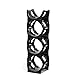 U Water Cooler Bottle Rack (Black, Four Bottle Rack)