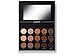 15 Nudes & Rudes Highly Pigmented Professional Neutral Eyeshadow Palette - Everyday Makeup Shadow Palette with Intense Pigment