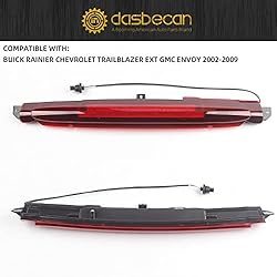 Dasbecan Red LED 3rd Third Light Brake Stop Light