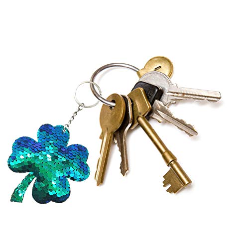 20pcs Flip Sequin Keychain Party Favors for Birthday Kids Teens Adults Party Supplies - Thumbnail 3