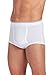 Jockey Men's Underwear Pouch Brief - 6 Pack, White, L