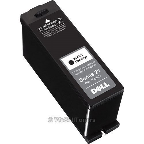 Series 21 Black Ink Cartridge (Y498D)V313/313w/515w/713w/715w