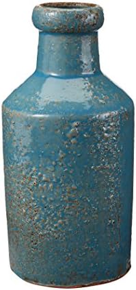 ELK Rustic Ocean Milk Bottle, Blue