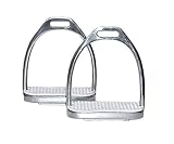 Derby Stainless Steel Fillis English Saddle Stirrup Irons Pair