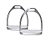 Derby Stainless Steel Fillis English Saddle Stirrup Irons Pair