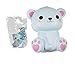 Puni Maru's Jumbo Happy Polar Bear Squishy Blue Happy Open Smile