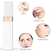 Facial Hair Removal for Women, Hair Remover Women's Painless Peach Fuzz Trimmer Waterproof Shaver with Built-in LED Light for Chin Hair Upper Lip Chin Cheeks (White) (White-01)