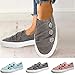 HAPPYSTORE Women Single Shoes Summer Fashion Peas Beach Flats Casual Cowboy Canvas African Sandals