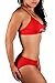 Adoretex Women's Guard Cross Back Workout Bikini Swimsuit