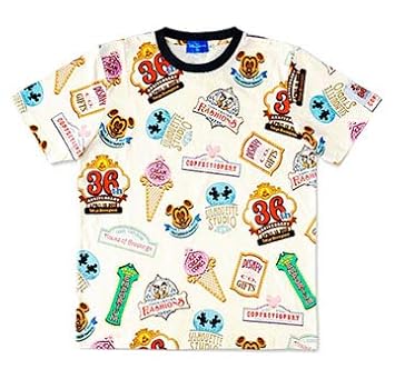 Amazon Co Jp ミッキー 36周年アニバーサリーグッズ Tシャツ ｍ