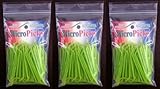 The MicroPick - 3 pouch bags Plastic Toothpicks Angled