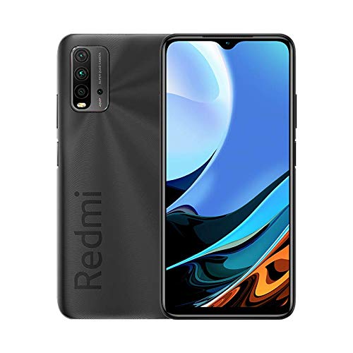 Xiaomi Redmi 9T con NFC Cámara cuádruple de 48 MP con IA 6000 mAh (typ) Carga rápida de 18 W Qualcomm® Snapdragon™ 662 Pantalla de 6.53" FHD+ Dot DRO 4GB+64GB Gris Carbono