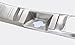 Salusy 2pcs Inner&Outer Rear Bumper Sill Plate Guard Cover Plate For Mitsubishi Outlander 2014 2015 2016 2017