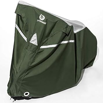 Amazon Co Jp Yardstash 防水バイクカバー アウトドア自転車カバー 防水バイク収納カバー マウンテンバイク電動バイクカバー 三輪車ミニバイク ダートバイクカバー 複数の自転車 防水 スクーター収納 スポーツ アウトドア
