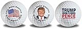 Trump Pence Flag Golf Balls 3 Pack