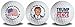 Trump Pence Flag Golf Balls 3 Pack