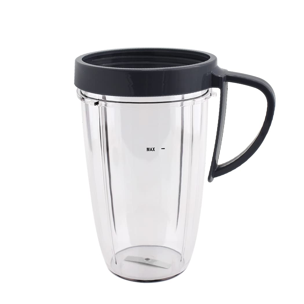 Anbige Replacement Parts cup ring,Compatible with Nutribullet 600w & 900W Blender Juicer (2 Cup Ring with Handle)