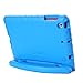 HDE Case for iPad Mini 1 2 3 Kids Shockproof Bumper Hard Cover Handle Stand with Built in Screen Protector for Apple iPad Mini 1st 2nd 3rd Generation (Blue Red)
