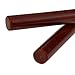 Glue Gun Sealing Wax Sticks, Yoption 12 Pcs No Cord Wicks Cylindrical Fire Manuscript Sealing Wax for Glue Gun (Dark Red#1)