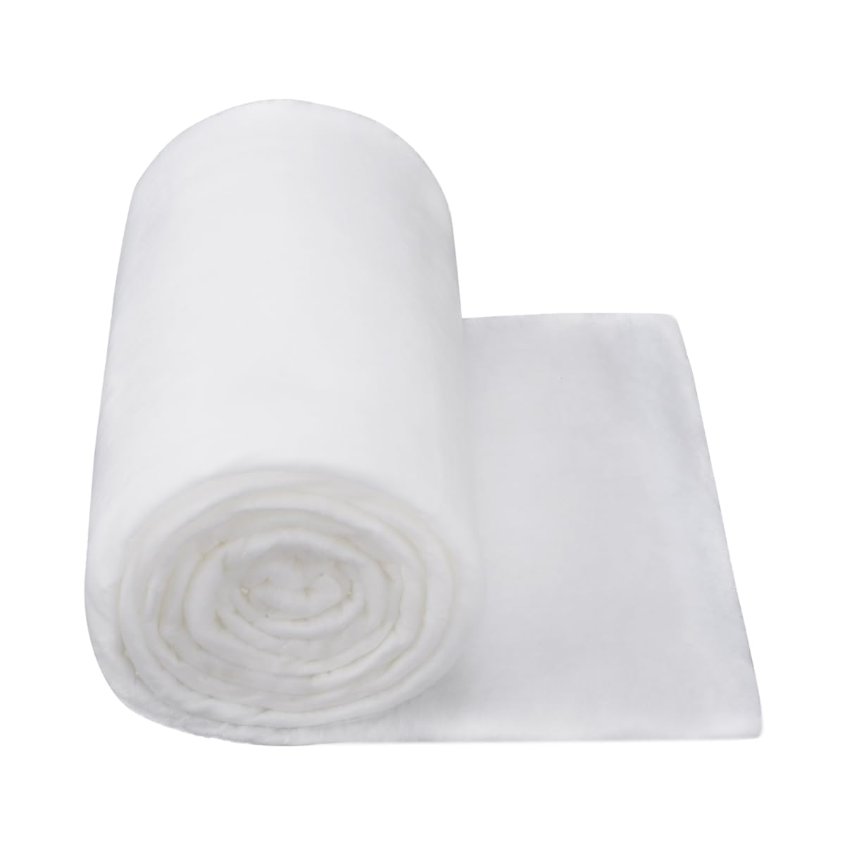Photo 1 of Dlouzisax Quilt Batting by The Roll 48 Inch Polyester Quilt Batting, Soft Batting for Quilts Fiberfill Stuffing Fabric for Cushion Interior Decoration Crafts