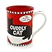 Our Name Is Mud 16-Ounce 'Cuddly Cat' Mug by Lorrie Veasey, 4.5-Inch