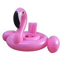 Revoq Original Baby Flamingo Inflatable Pool Float - Inflatable Baby Infant Flamingo Swim Ring Pool Float - Popular Baby Infant Swimming Toy - Learn Swimming For Baby Infants