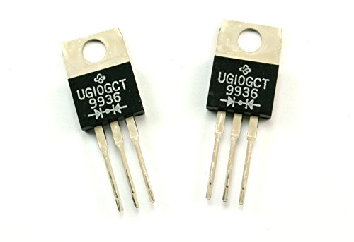 (SY #40) 8pcs Vishay Ultra Fast Soft Recovery Rectifier Diode 35NS FC 10A 400V TO-220, UG10GCT