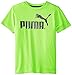 PUMA Little Boys' No.1 Logo Tee, Active Green, 6