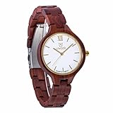 Morrivoe Luxury Wooden Watch For Women Japanese Movement Lightweight Vintage Wooden Watch