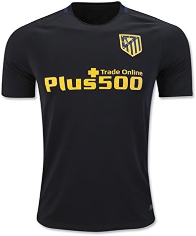 Atletico Madrid 2016 17 New Season Away Soccer Jersey Black DIY Name Number