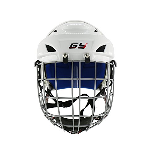 image for GY Upgrade Classical New PP Ice Hockey Helmet Blue Impact resistance P