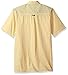 Wrangler Authentics Men's Short Sleeve Utility Shirt, Mellow Yellow, 2XL