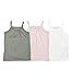 Burt's Bees Baby Girls' Toddler Set of 3 Organic Camisoles