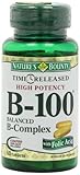 Nature's Bounty Time Released B-100, 60-Count