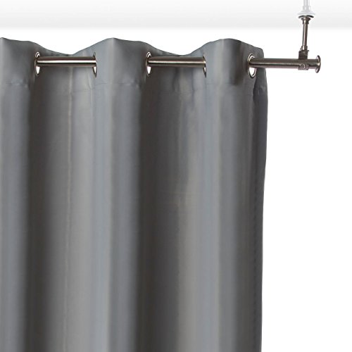 RoomDividersNow Premium Heavyweight Room Divider Curtain, 8ft Tall x 10ft Wide (Slate Gray) - //coolthings.us