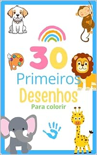 Livro 30 primeiros desenhos para colorir