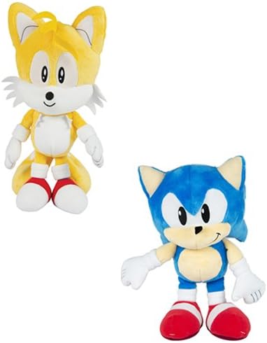 Sonic Boom T22538A Classic 12 Inch Plush Teddy - Recieve Either a Sonic Or Tails At Random