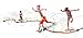 BANZAI Wiggling Water Sprinkler (12 Foot Wacky Adventure Summer & Spring Sprinkle Spray Splash Toy Backyard Game)