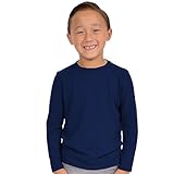 Stretch is Comfort Boy's Thermal Shirt Navy Blue