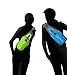 Peicees Waterproof Sling Bag Crossbody Chest Pack one shoulder backpack Sport Outdoor for Men and Women Teen Boys and Girls Black
