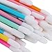 Tifanso 100 PCS Disposable Lip Brush Gloss Wands Applicator Perfect Beauty Lipstick Cosmetic Makeup Tool Kits Mixed Colors (Mixed Colors)