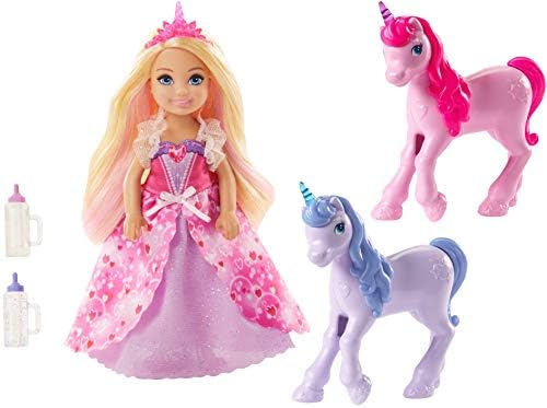 barbie princess unicorn gift set