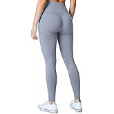 High Waisted Leggings for Women - Seamless, Sculpting, Squat Proof, Tummy Control Yoga Pants for Gym & Everyday Comfort.