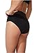 Boody Women's Full Brief Underwear - High Waisted Seamless Panties for Women - High Rise Women's Underwear for Full Coverage, 80% Viscose Made From Bamboo for All-Day Comfort - Black, X-Large