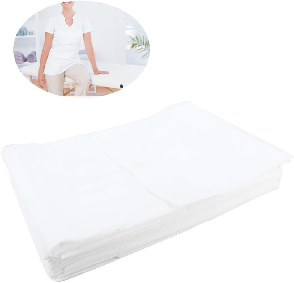 10Pcs Disposable Bed Sheets, Massage Table Couch Cover Waterproof Oil