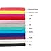Yeshan Sports Headband No Slip Grip Hairband Elastic Single Band Silicone Lined Sweatband,Pack of 12