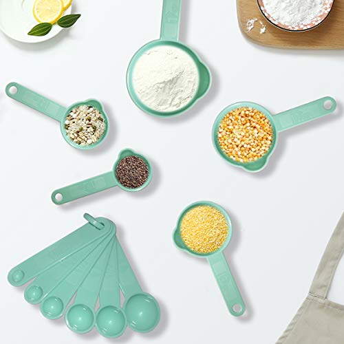 Measuring Cups and Spoons Set 11 Pcs Premium Kitchen Measuring Tool